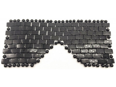 Masque de Méditation Yeux Obsidienne Noire | Pierre & Beauté