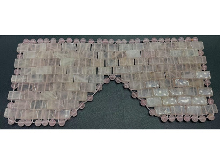 Masque de Méditation Yeux Quartz Rose | Pierre & Beauté