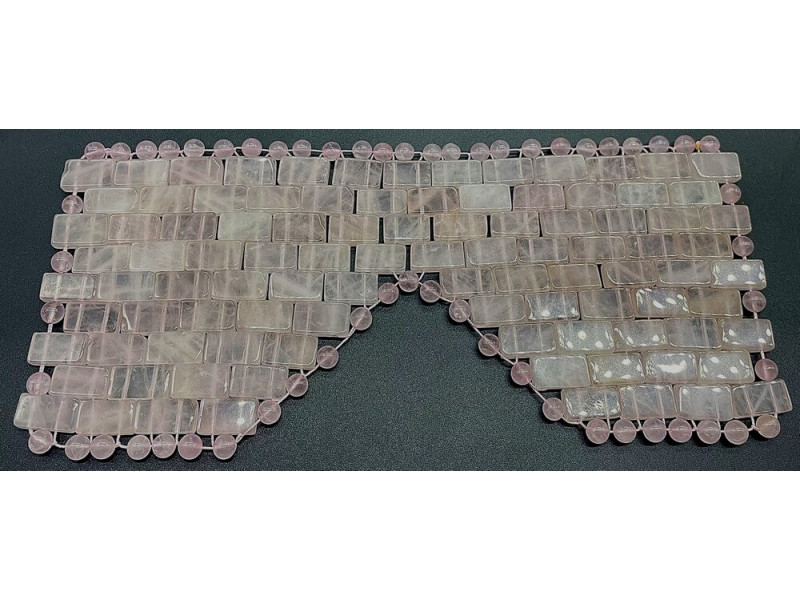 Masque de Méditation Yeux Quartz Rose | Pierre & Beauté