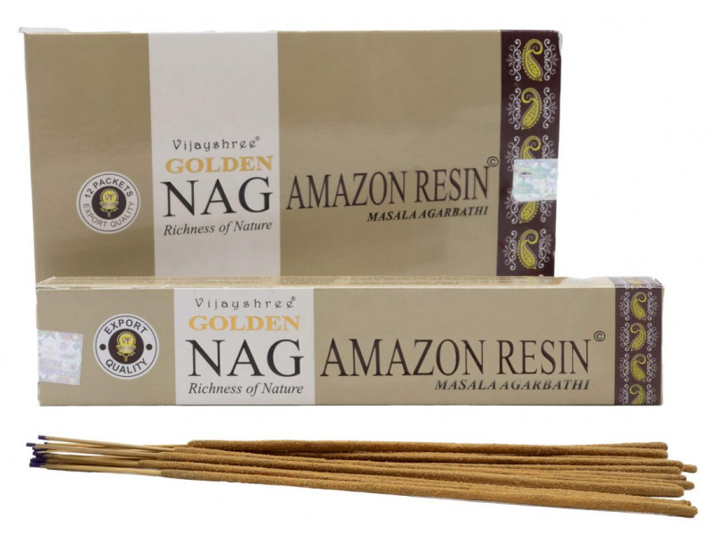 Encens Golden Breu d'Amazonie 15g – Encens Naturel pour Méditation