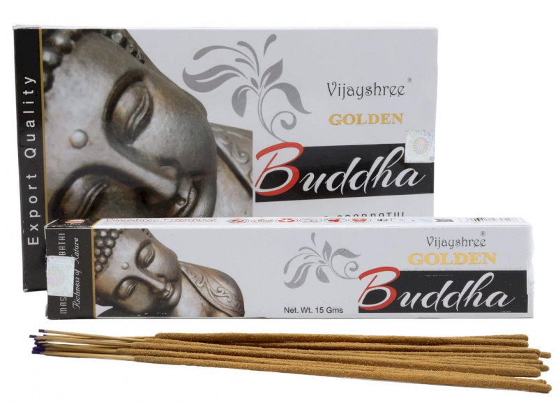 Encens Golden Nag Bouddha 15g – Encens Naturel pour Méditation