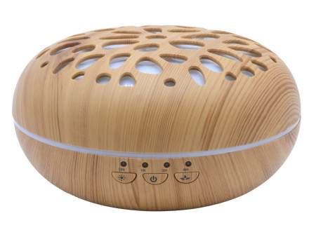Diffuseur huiles essentielles soucoupe alvéoles 16 cm, diffusion douce pour ambiance zen et bien-être