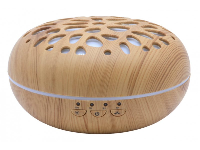 Diffuseur huiles essentielles soucoupe alvéoles 16 cm, diffusion douce pour ambiance zen et bien-être