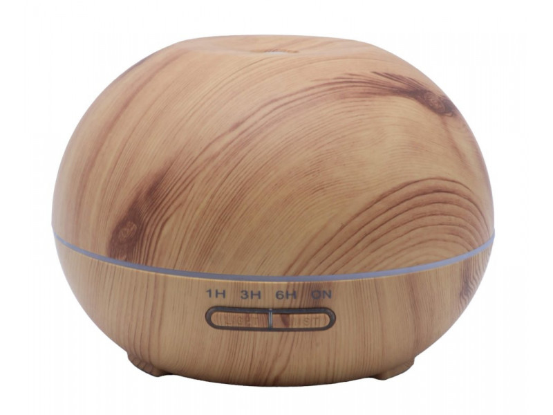 Diffuseur huiles essentielles soucoupe fermée 17 cm, diffusion douce pour ambiance zen et bien-être intérieur