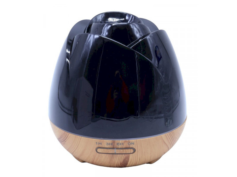 Diffuseur huiles essentielles Rose Sauvage 18 cm, diffusion douce pour ambiance florale, apaisante et bien-être intérieur