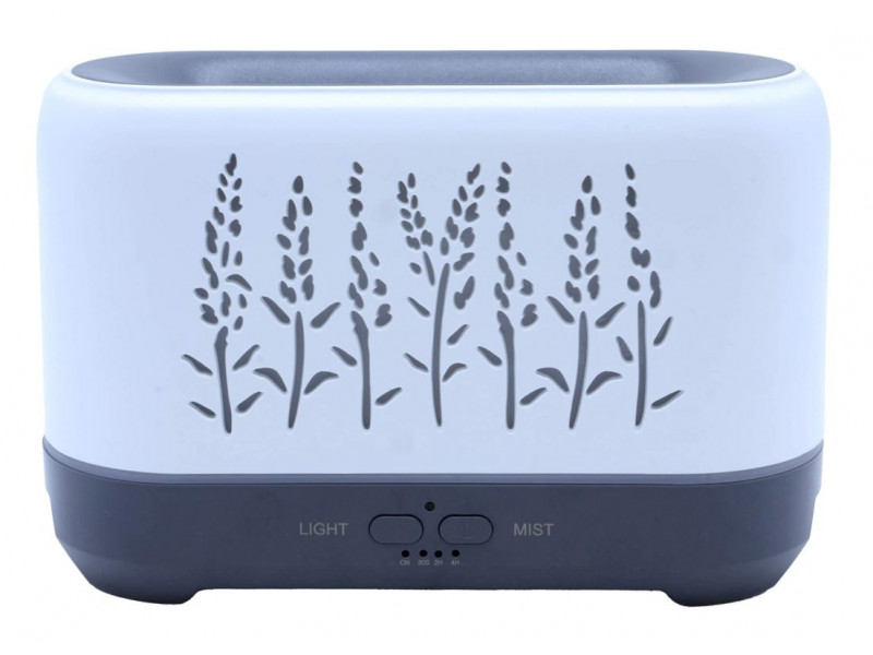 Diffuseur huiles essentielles Blanc/Noir Roseaux 20 cm, diffusion douce pour ambiance zen et décoration élégante