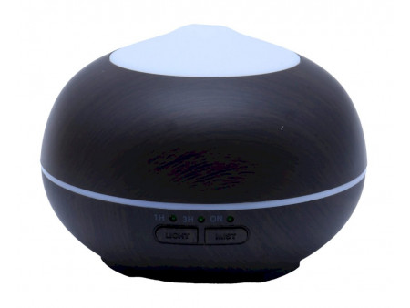 Diffuseur d’huiles essentielles soucoupe marron 13 cm – design naturel et ambiance apaisante