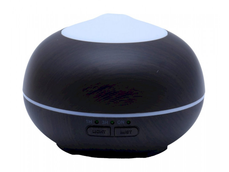 Diffuseur d’huiles essentielles soucoupe marron 13 cm – design naturel et ambiance apaisante