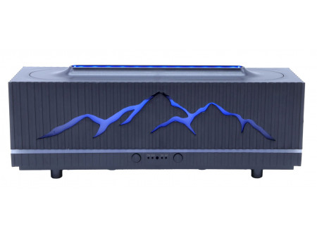 Diffuseur d’huiles essentielles rectangle « Pyrénées » 25 cm – design naturel et ambiance apaisante