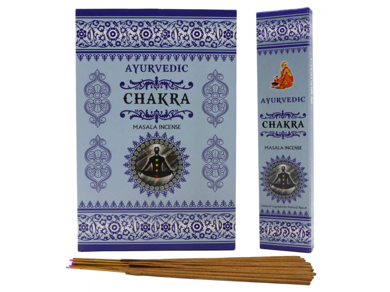 Encens Ayurvedic Chakras 15g Pas Cher | Livraison Rapide