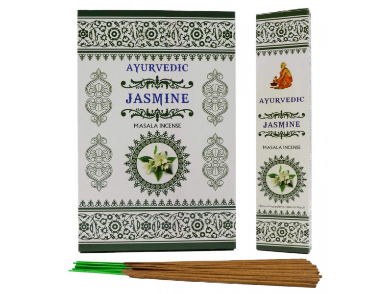 Encens Ayurvedic Jasmin 15g Pas Cher | Livraison Rapide
