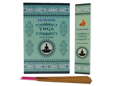 Encens Ayurvedic Yoga Pas Cher | Boîte de 12 paquets