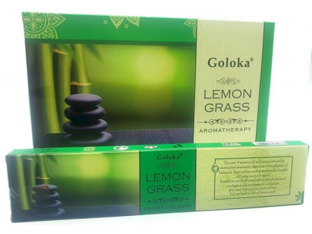 Encens Goloka Aroma Citronnelle Pas Cher | Boîte de 12 paquets