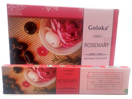 Encens Goloka Romarin Pas Cher | Boîte de 12 paquets