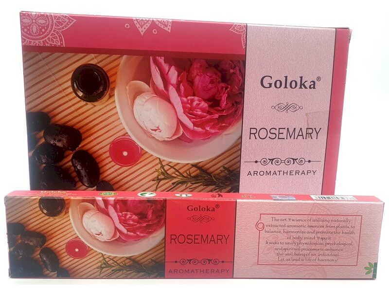 Encens Goloka Romarin Pas Cher | Boîte de 12 paquets