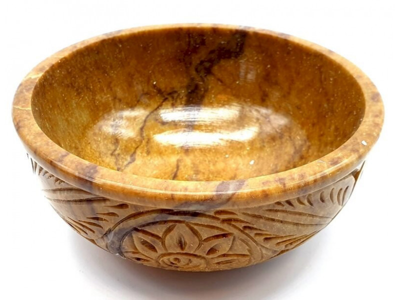 Bol Traditionnel Indien Pierre  Pas Cher | Paiement Sécurisé