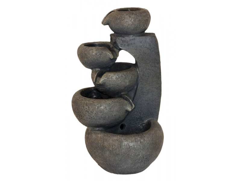 Fontaine Résine Cascade Bols XL pas cher -  Paiement Sécurisé