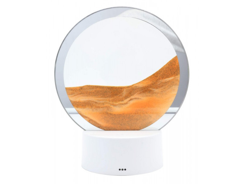 Lampe Sable Ronde Orange pas cher -  Paiement Sécurisé