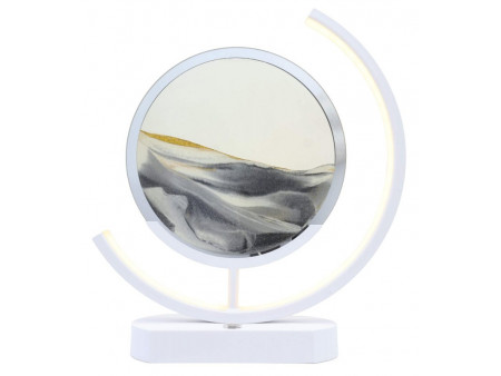 Lampe Sable Design 32cm Gris pas cher -  Paiement Sécurisé