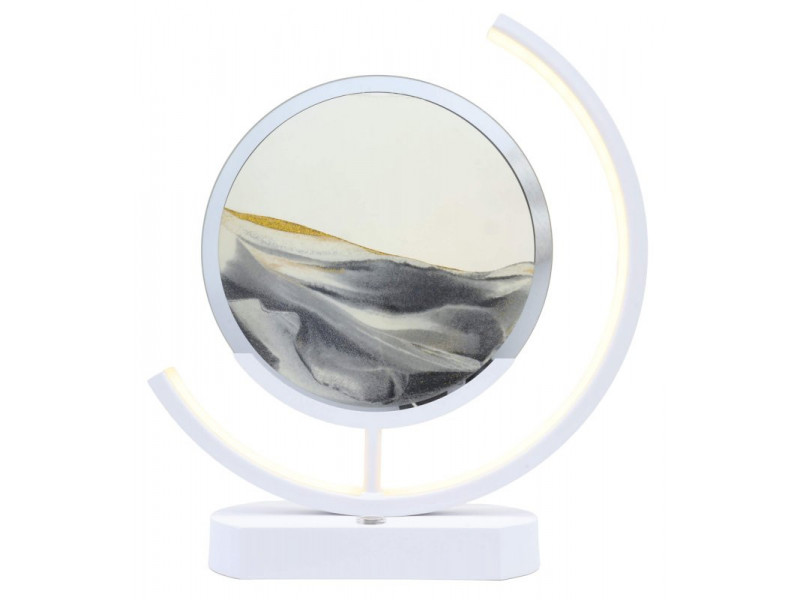 Lampe Sable Design 32cm Gris pas cher -  Paiement Sécurisé