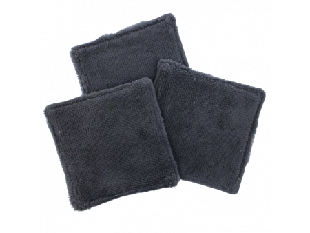 Lot de 3 cotons lavables gris assortis motif écailles Pas Cher