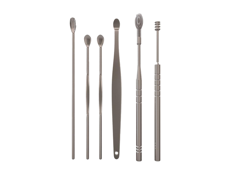 Kit nettoyeur oreilles réutilisable x 6 Pas Cher