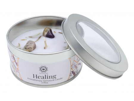 Bougie Guérison Améthyste & Lavande Pas Cher