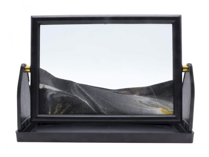 Tableau Sable Mouvant Réversible 26cm Gris pas cher - Offre Spéciale