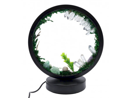 Lampe Ambiance Minérale Ecosystème 22cm pas cher