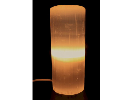 Lampe Sélénite Cylindre 20cm pas cher / Livraison Rapide