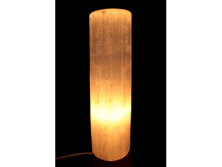 Lampe Sélénite Cylindre 30cm pas cher / Livraison Rapide