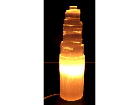 Lampe Sélénite Montagne 30cm pas cher