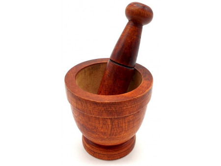 Mortier Bois 9cm pas cher /  Paiement Sécurisé