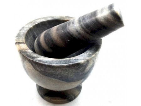 Mortier Marbre Zèbre 10cm pas cher