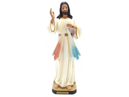 Statue Résine Sacré Coeur de Jesus 30cm pas cher