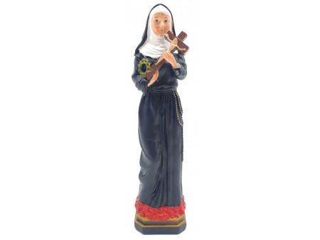 Statue Résine Sainte Rita 20cm pas cher
