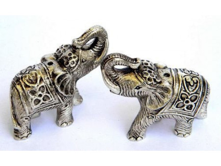 Statue Métal Eléphant Mini 6cm pas cher