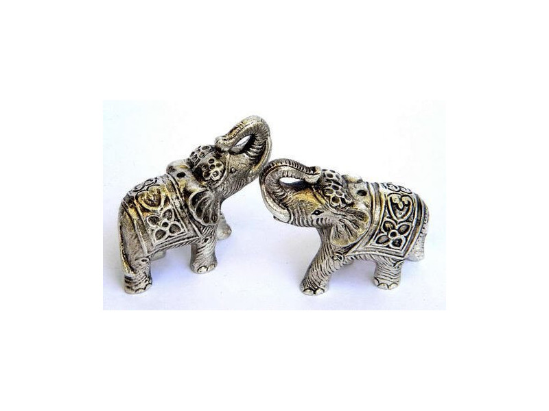 Statue Métal Eléphant Mini 6cm pas cher