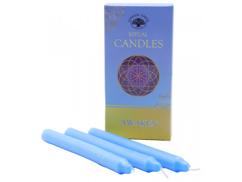 Bougies Rituel Éveil Spirituel – Lot de 10 bougies pour méditation et introspection