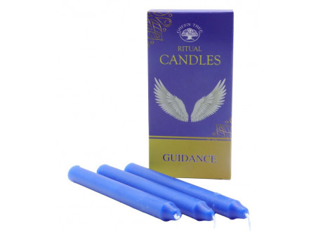 Bougies Rituel Guidance – Lot de 10 bougies rituelles bien‑être