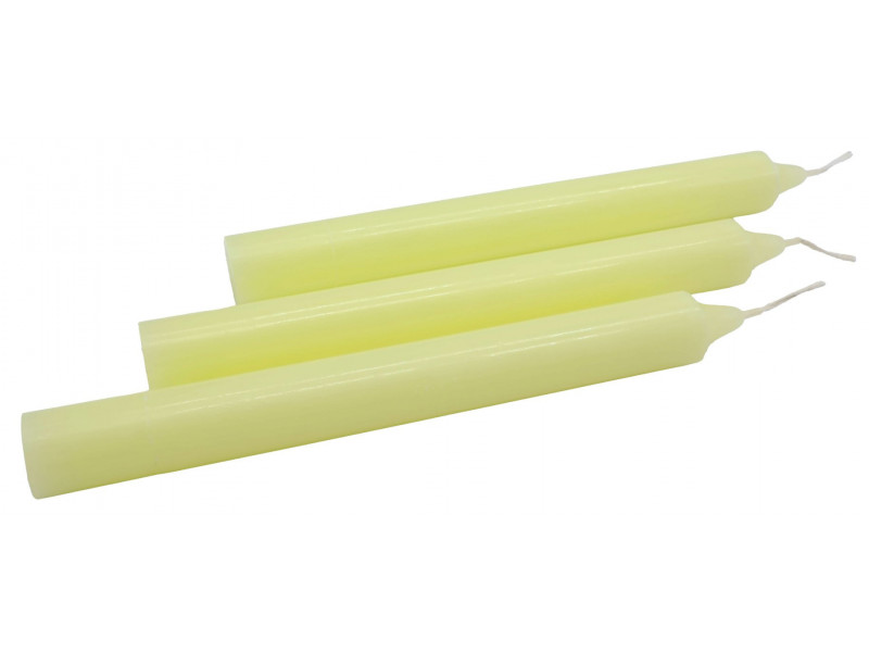 Bougie Teintée 22cm | Ivoire Pas Cher | Paiement Sécurisé