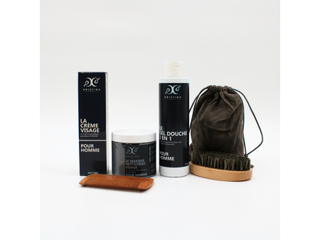 Coffret men skincare 100% Naturel pas cher