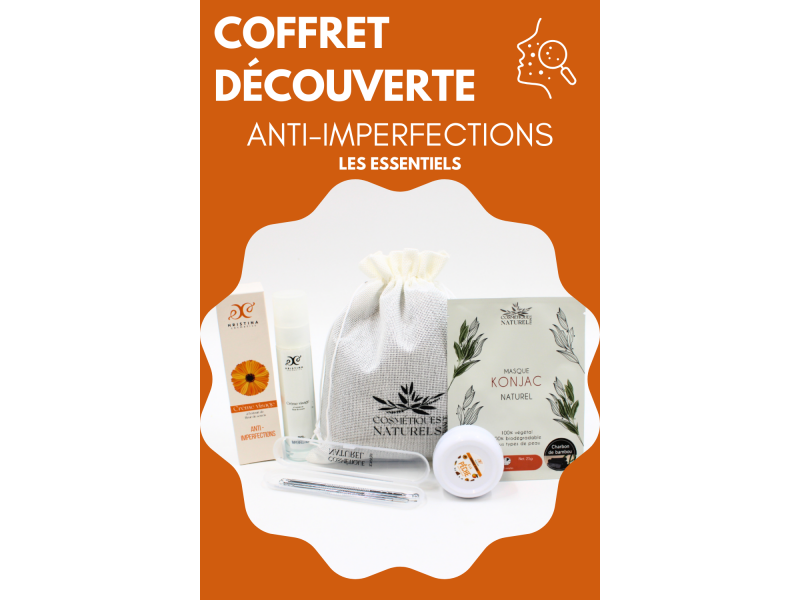 Coffret VISAGE Anti-imperfections 100% Naturel pas cher