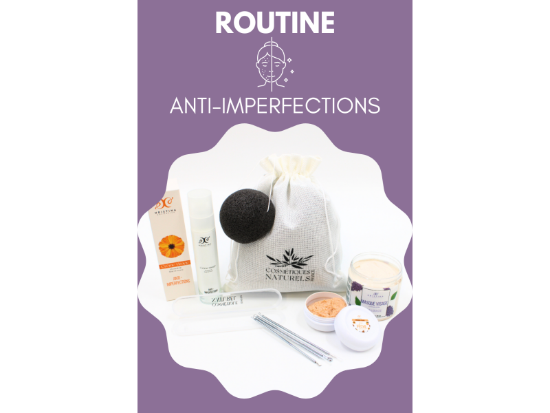 Coffret Routine VISAGE Anti-imperfections 100% Naturel pas cher