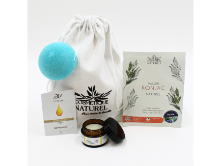 Coffret VISAGE Peau sensible et réactive 100% Naturel pas cher