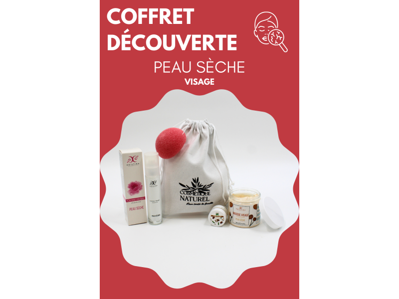 Coffret découverte VISAGE Peau sèche 100% Naturel pas cher