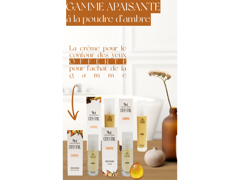 Coffret complète apaisante Ambre 100% naturelle pas cher