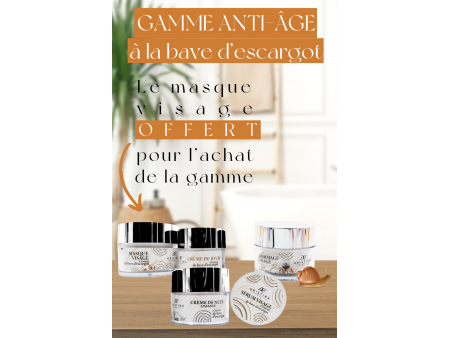 Coffret anti-âge à la bave d'escargot pas cher